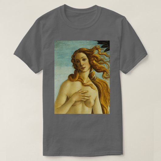 Sandro Botticelli quotDe geboorte van Venusquot 3 T-shirt (Design voorkant)