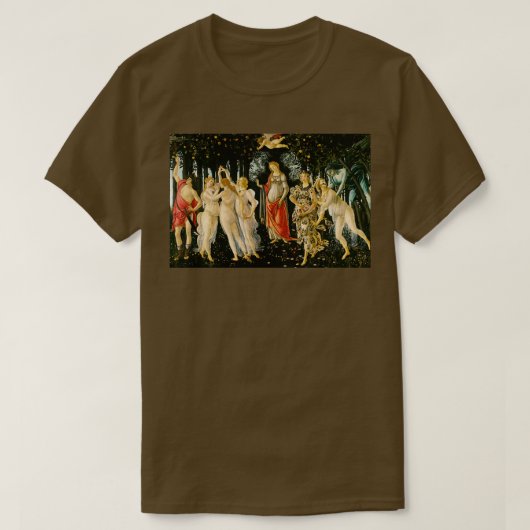 Sandro Botticelli quotPrimavera Springquot T-shirt (Design voorkant)