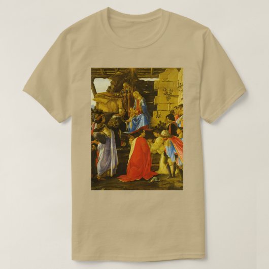 Sandro Botticelli quotThe Adoration of the Magi Za T-shirt (Design voorkant)