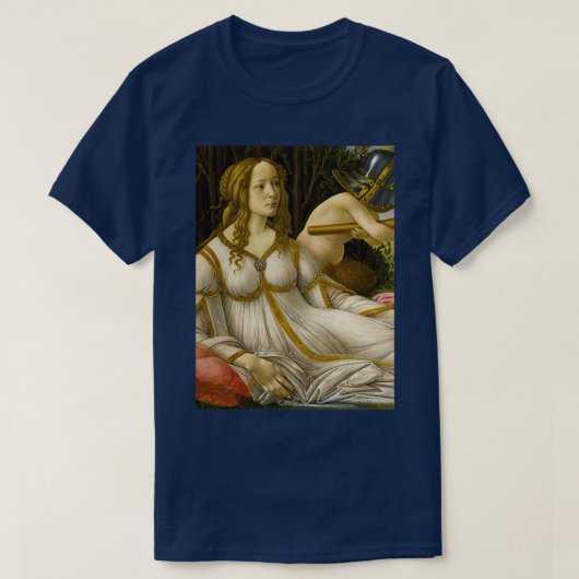 Sandro Botticelli quotVenus en Marsquot c 1485 Ve T-shirt (Design voorkant)