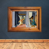 Sandro Botticelli schildert de aankondiging Poster