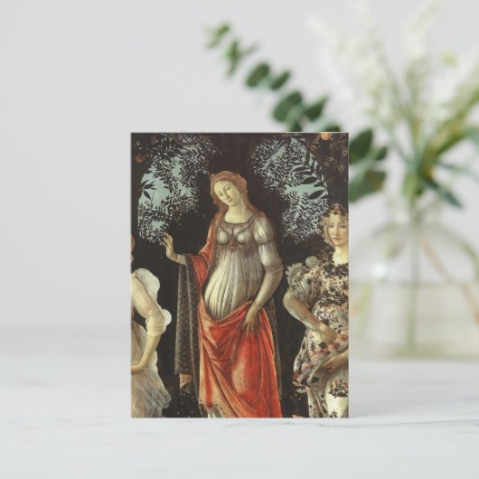 Sandro Botticelli - Spring-Venus & Flora Fine Art Briefkaart (Staand voorkant)