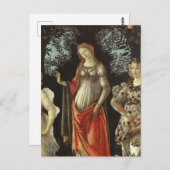 Sandro Botticelli - Spring-Venus & Flora Fine Art Briefkaart (Voorkant / Achterkant)