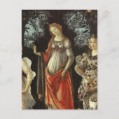 Sandro Botticelli - Spring-Venus & Flora Fine Art Briefkaart (Voorkant)