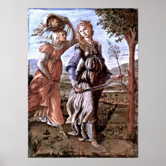 Sandro Botticelli - Terugkeer van Judith naar Beth Poster (Voorkant)