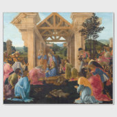 Sandro Botticelli The Adoration of the Magi Cadeaupapier (Vlak)