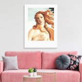 Sandro Botticelli The Birth of Venus Art Exhibit P Canvas Afdruk (Insitu (Woonkamer))