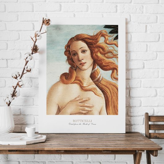 Sandro Botticelli The Birth of Venus Art Exhibit P Canvas Afdruk