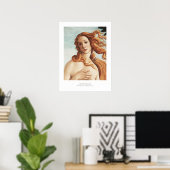 Sandro Botticelli The Birth of Venus Art Exhibit Poster (Thuiskantoor)
