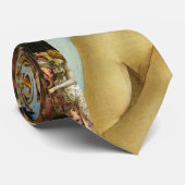 Sandro Botticelli "The Birth of Venus - collage" Stropdas (Opgerold)