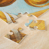Sandro Botticelli The Birth of Venus Face Detail Legpuzzel (Zijkant)