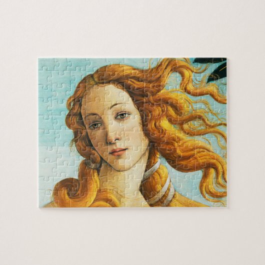 Sandro Botticelli The Birth of Venus Face Detail Legpuzzel (Horizontaal)