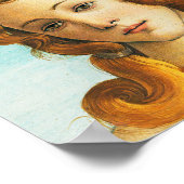 Sandro Botticelli The Birth of Venus Face Detail Poster (Hoek)