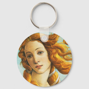 Sandro Botticelli The Birth of Venus Face Detail Sleutelhanger