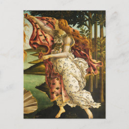 Sandro Botticelli "The Birth of Venus - Hora" Post Briefkaart