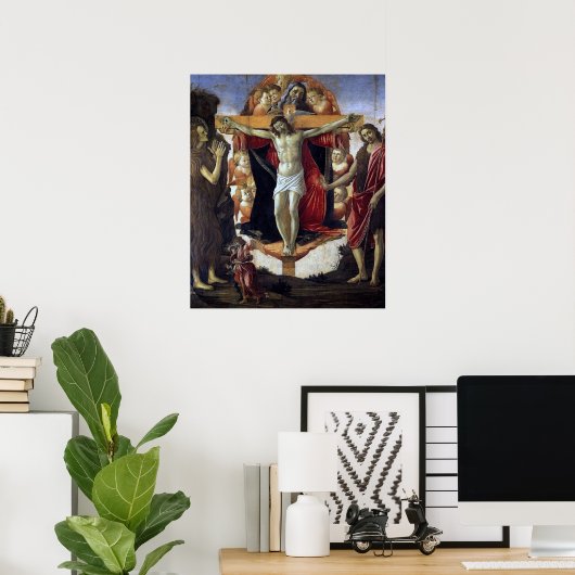 Sandro Botticelli - The Holy Trinity Poster (Thuiskantoor)