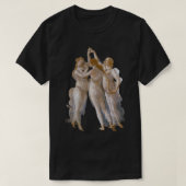 Sandro Botticelli the Three Graces T-shirt (Design voorkant)