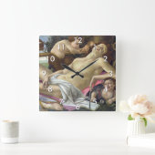 Sandro Botticelli - Venus and Mars, right side Vierkante Klok (Huis)