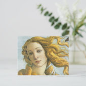 Sandro Botticelli - Venus (Detail) Briefkaart (Staand voorkant)