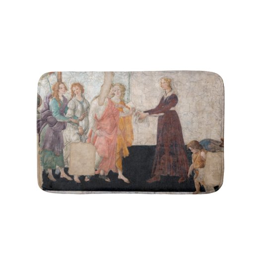 Sandro Botticelli - Venus en de drie races Badmat (Voorkant)