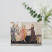 Sandro Botticelli - Venus en de drie races Briefkaart (Staand voorkant)