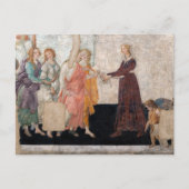 Sandro Botticelli - Venus en de drie races Briefkaart (Voorkant)