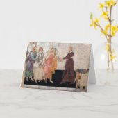 Sandro Botticelli - Venus en de drie races Kaart (Gele Bloem)