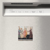 Sandro Botticelli - Venus en de drie races Magneet (Insitu (Vaatwasser))