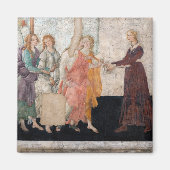 Sandro Botticelli - Venus en de drie races Magneet (Voorkant)