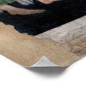 Sandro Botticelli - Venus en de drie races Poster (Hoek)