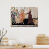 Sandro Botticelli - Venus en de drie races Poster (Keuken)
