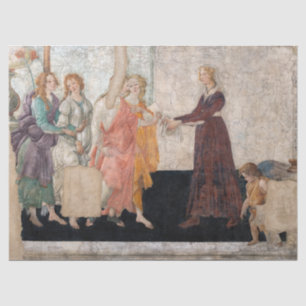 Sandro Botticelli - Venus en de drie races Tissuepapier