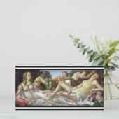 Sandro Botticelli - Venus en Mars Bedankkaart (Staand voorkant)