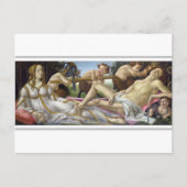 Sandro Botticelli - Venus en Mars Briefkaart (Voorkant)