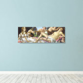 Sandro Botticelli - Venus en Mars Canvas Afdruk (Insitu (Houten vloer))