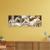Sandro Botticelli - Venus en Mars Canvas Afdruk (Insitu (Woonkamer))