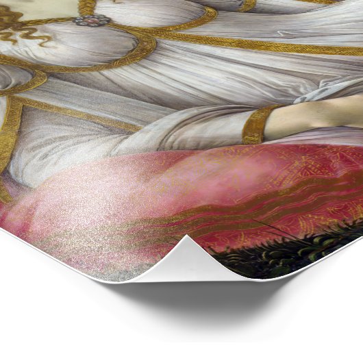 Sandro Botticelli - Venus en Mars Foto Afdruk (Hoek)