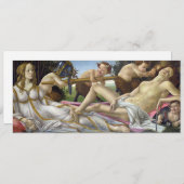 Sandro Botticelli - Venus en Mars Kaart (Voorkant / Achterkant)