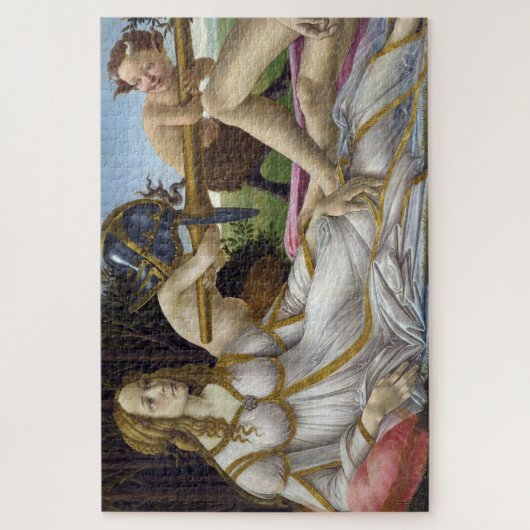 Sandro Botticelli - Venus en Mars, linkerkant Legpuzzel (Verticaal)