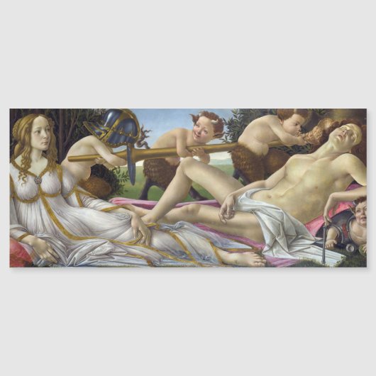 Sandro Botticelli - Venus en Mars Magnetische Kaar (Voorkant)