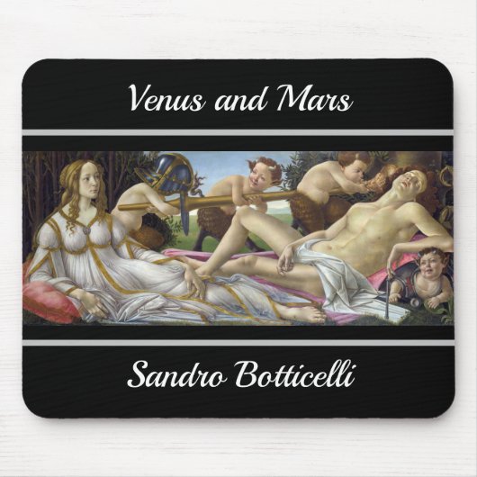 Sandro Botticelli - Venus en Mars Muismat (Voorkant)
