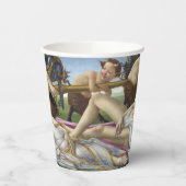 Sandro Botticelli - Venus en Mars Papieren Bekers (Links)