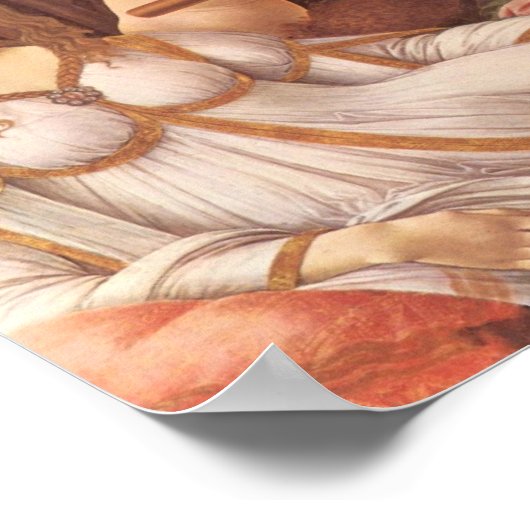 Sandro Botticelli-Venus en Mars Poster (Hoek)