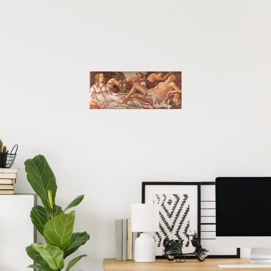 Sandro Botticelli-Venus en Mars Poster (Thuiskantoor)