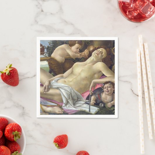 Sandro Botticelli - Venus en Mars, rechterkant Servet (Insitu)