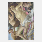 Sandro Botticelli - Venus en Mars, rechterkant Theedoek (Verticaal)