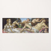 Sandro Botticelli - Venus en Mars Yogamat (Achterkant (horizontaal))