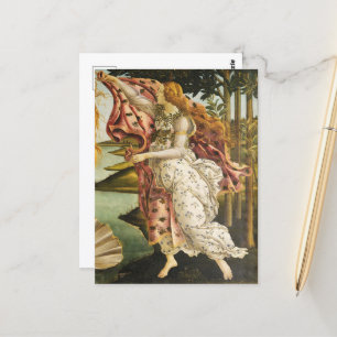 Sandro Botticelli - Welkom bij Venus Land Fine Art Briefkaart