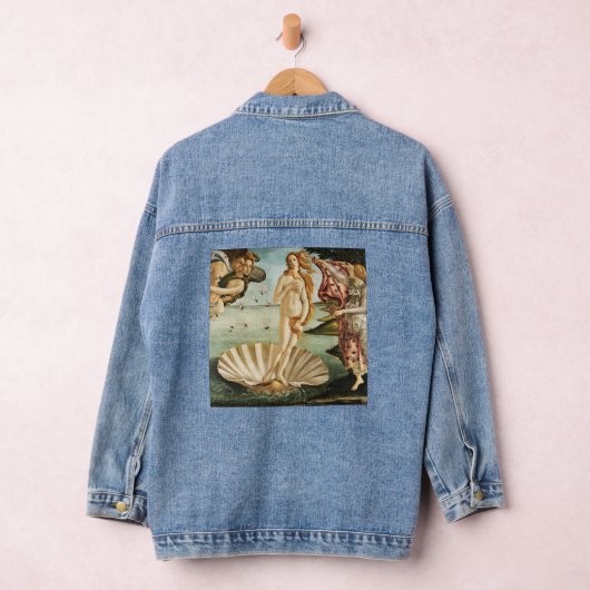 Sandro Botticelli's The Birth of Venus (1485) Denim Jacket (Hangar)