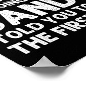 Sands Funny Achternaam Family Tree Verjaardag Reün Poster (Hoek)